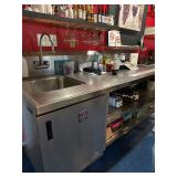 Commercial Work Table with Sink by Advance Tabco