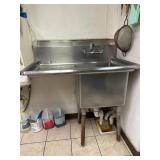 Commercial Stainless Steel Utility Prep Sink
