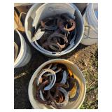 Assorted Horseshoes   Mixed Sizes & Conditions