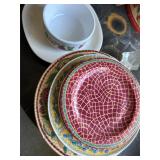 Assorted Plates and Bowls