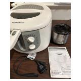 Hamilton Beach Deep Fryer and Little Dipper Crock