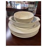 White Plates and Bowls