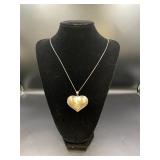 Sterling Silver Heart Necklace