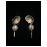 Norma Jean Gold Toned Earrings