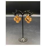 Sterling Silver Dogwood Earrings
