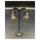 Sterling Silver Rickshaw Earrings