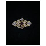 Swarovski Crystal Broach