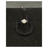 925 White Stone Ring