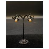 Sterling Silver Pearl Like Earrings