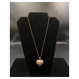 Sterling Silver Heart Necklace