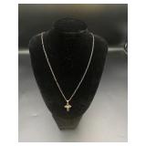 925 Necklace with Cross