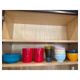 Assorted Kitchen Cups and Bowls
