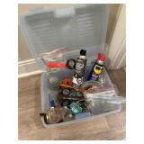 Assorted Outdoor Equipment and Repellent