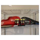 Tennis Racquets with Case and Balls