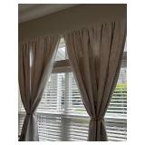 4 Panel Blackout Curtain Set and Rod