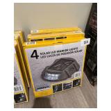 12 Solar LED Marker Lights in Box