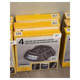 12 Solar LED Marker Lights in Box