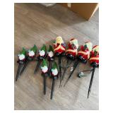 Santa and Elf Yard Decor