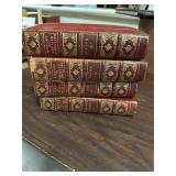 Antique Leather-bound  History of English Literatu