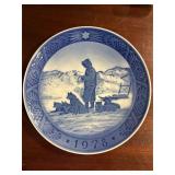 Royal Copenhagen Christmas Plate from 1978