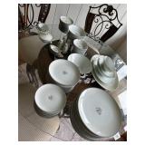 Noritake China Dinner Set in Bessie Pattern