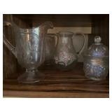 Assortment of Glasses and Collectibles