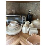 Kitchen Items and Toaster