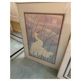 Large Crane Paintings