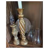 Assorted Glassware and Decor
