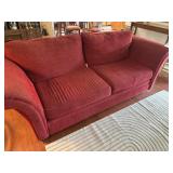 Red Two Cushion Sofa