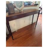 Vintage Wooden Entry Way Table