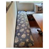 Wooden Benches and Cushions