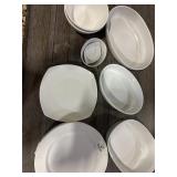 Assorted White Kitchen Set