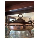 Pair of Vintage Silverplate Covered Serving Dishes