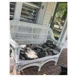Outdoor Wicker Couch