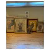 Flower Framed Art Gallory Wall Art