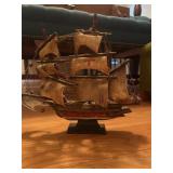 Spanish decorative model sailing ship