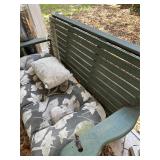 Green Porch Swing