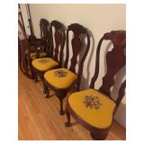 Queen Anne style dining chairs