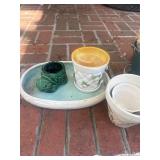 Assorted pots