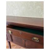 Traditional Federal-Style Mahogany Sideboard Buffe