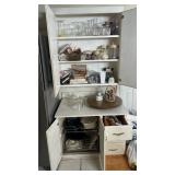 Contents of cabinets