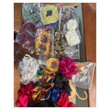 Hair accessories (clips and scrunchies)