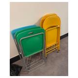 6 Folding Chairs