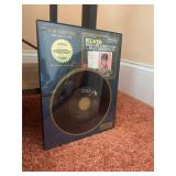 Elvis- Certified Limited Edition Gold Record Blue