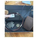 Men s Wallet, necklace and belt buckle