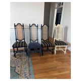 4 chairs