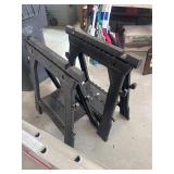 A frame tool stands