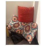 Bag of Curtains/Linens and Pillows