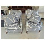 Pair of Michael Thomas chairs